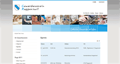 Desktop Screenshot of gewerbeverein-rupperswil.ch